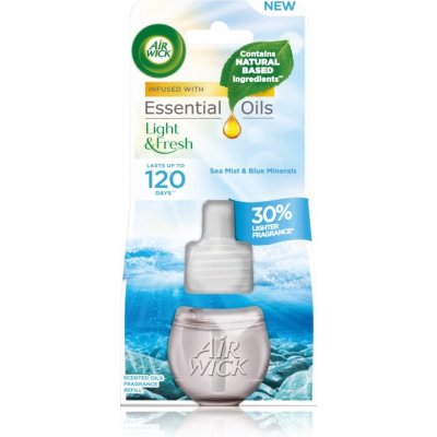Air Wick Light & Fresh Sea Mist & Blue Minerals náplň do aroma difuzérů 19 ml – Zbozi.Blesk.cz