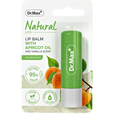 Dr.Max Natural Lip Balm Apricot 4,8 g