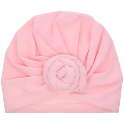 Harahu Turbanová čepice Světle Růžová – Hledejceny.cz