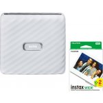 Fujifilm Instax Link WIDE bílá + film wide 20ks – Sleviste.cz