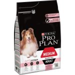 Purina Pro Plan Medium Adult Sensitive Skin losos 3 kg – Zboží Mobilmania