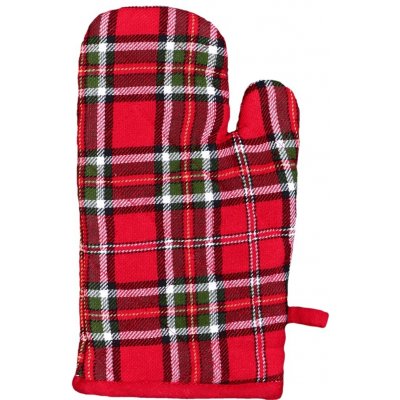 Forbyt Vánoční kuchyňská chňapka 1 ks Kostka červená 20491 18 x 28 cm – Zbozi.Blesk.cz