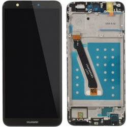 LCD displej k mobilnímu telefonu LCD Displej + Dotykové sklo + Rám Huawei P Smart