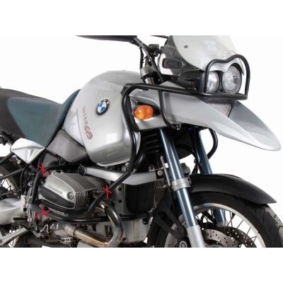 Padací rám horní Hepco & Becker, BMW R1150 GS, černý | Zboží Auto