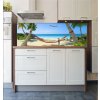 Tapety WEBLUX Fototapeta do kuchyně fólie Tropical destination - 49786693 Tropická destinace rozměry 180 x 60 cm