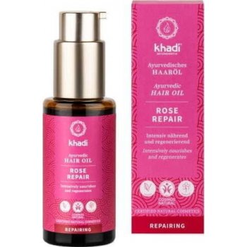 Khadi vlasový olej RŮŽE REPARACE 50 ml
