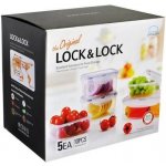 Lock&Lock Set dóz 5 ks HPL806S5 – Zboží Mobilmania