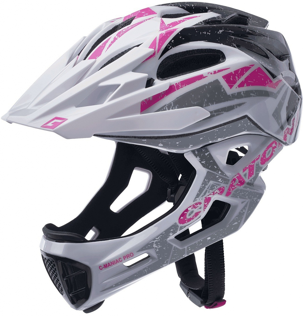 Cratoni C-Maniac Pro white/grey/pink Glossy 2022