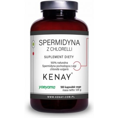 Kenay Spermidin z chlorelly 180 kapslí – Hledejceny.cz