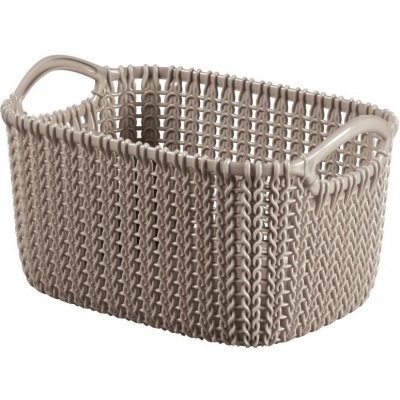 Curver KNIT 3L tmavě hnědý 25x18x14 cm ST2211396 – Zboží Mobilmania