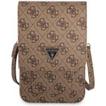 Pouzdro Guess PU 4G Triangle Logo Phone Bag hnědé – Zbozi.Blesk.cz