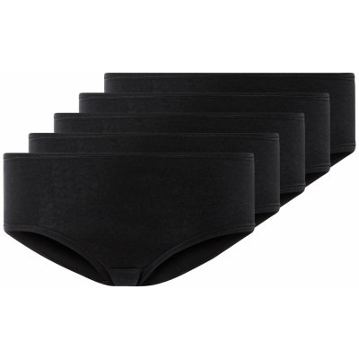 esmara Dámské kalhotky 5 kusů černá – Zboží Dáma