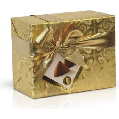 Selllot Belgické kakaové lanýže ve zlatém papíru 200 g – Hledejceny.cz