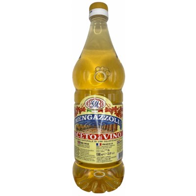 Mengazzoli Vinný ocet bílý Paglierino Toscana - Aceto di Vino 1000 ml – Zboží Dáma