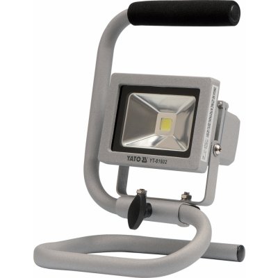 YATO Reflektor přenosný s vysoce svítivou COB LED, 10W, 700lm, IP65, 1,8m kabel YTO YT-81802 – Hledejceny.cz