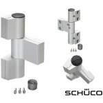 Schüco Povrchový 3-dílný pant 22/66 279540 – Sleviste.cz