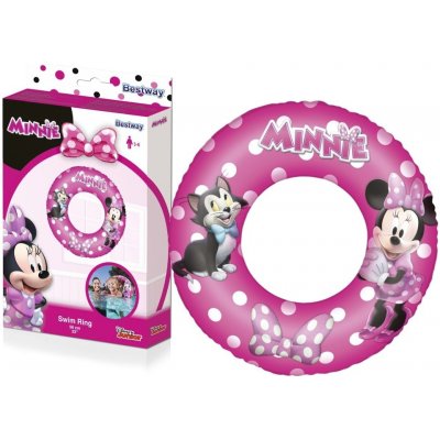 Nafukovací plavecký kruh Minnie Mouse 56cm Bestway 91040