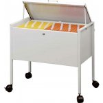 DURABLE 309810 ECO Pojízdná kartotéka 80 A4 TOP Šedá – Sleviste.cz