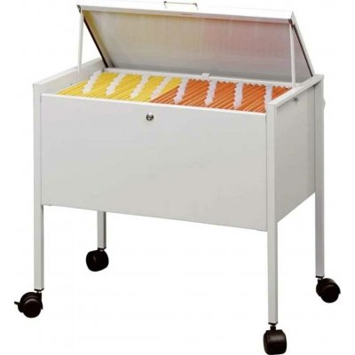 DURABLE 309810 ECO Pojízdná kartotéka 80 A4 TOP Šedá – Sleviste.cz
