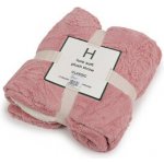 Stoklasa Deka beránek motýl starorůžová sv. 150x200 – Sleviste.cz