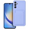 Pouzdro a kryt na mobilní telefon Pouzdro BlueStar Card Samsung A34 5G fialové