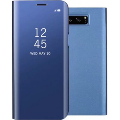 Pouzdro SES Zrdcadlové plastové flip Samsung Galaxy S9 G960F - světle modré