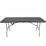 Rojaplast Stůl CATERING 180x74 cm ČERNÝ – Sleviste.cz