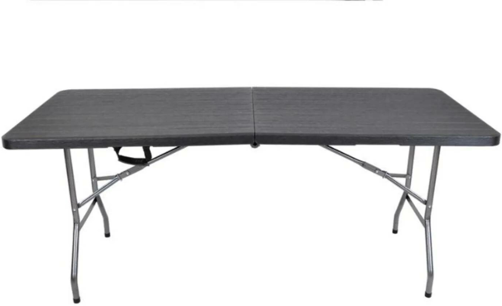 Rojaplast Stůl CATERING 180x74 cm ČERNÝ