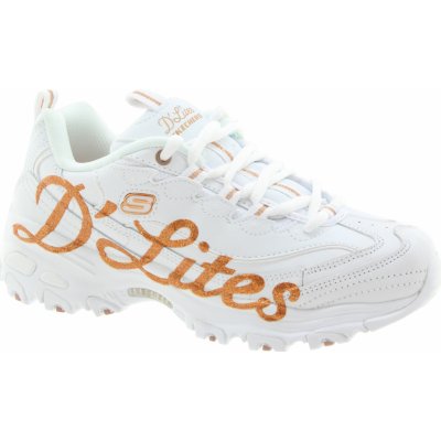Skechers dámské tenisky D'Lites white 13165-WTRG-345