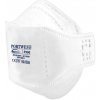 Respirátor Portwest respirátor Dolomit P390 FFP3 skládací plochý bez ventilku POR-P390WHR Bílá