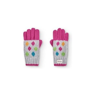 Boboli Dětské pletené rukavice barevné puntíky – Zboží Mobilmania