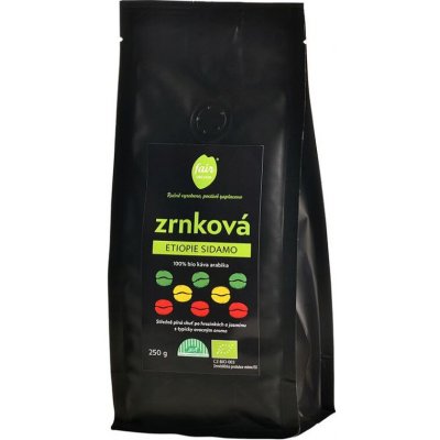 Fairobchod Bio Etiopie Sidamo zrnková 250 g – Hledejceny.cz