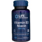 Life Extension Vitamin B3 Niacin 500 mg 100 kapslí – Hledejceny.cz