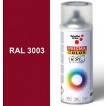 Schuller Eh'klar Prisma Color 91028 RAL 3003 Sprej červený lesklý 400 ml, odstín barva červená rubínová – Hledejceny.cz