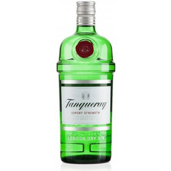 Tanqueray Export Strength London Dry Gin 43,1% 1 l (holá láhev)