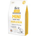 Brit Care Mini Grain-free Hair & Skin Salmon & Herring 7 kg – Zboží Mobilmania