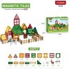 iMex Toys Magnetická stavebnice farma 46 ks