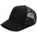 New Era Clean Trucker New York Yankees 9FORTY Black Snapback černá / černá