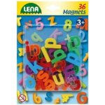 Lena magnetická písmena malá plast 30mm 36 ks – Hledejceny.cz