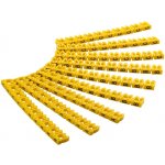 Goobay Označovací klipy na kabel do průměru 6mmpísmena A,B,C 4040849725180 – Zboží Živě