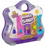 SPIN MASTER Kinetic Sand Variety Case kinetický písek s nástroji v kufříku – Zboží Mobilmania
