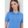 Dámská Trička Tommy Hilfiger Polo tričko WW0WW41890 modrá