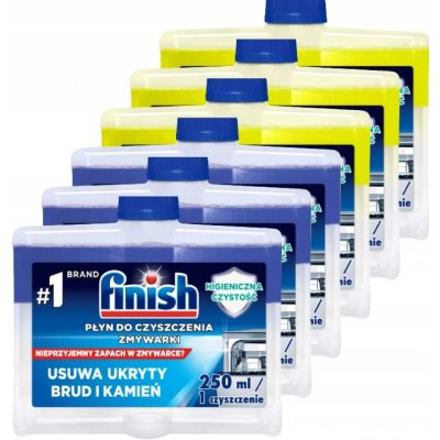 Finish čistič do myčky 3 x 250 ml REGULAR + 3 x 250 ml CITRON – Hledejceny.cz
