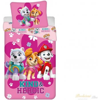 Jerry Fabrics povlečení Paw Patrol PP 475 Heroic 140x200 70x90