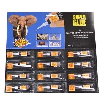 VERK Super Glue Vteřinové lepidlo 12x3g