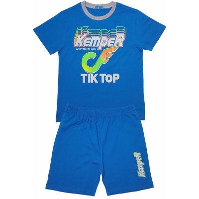 Kugo chlapecké pyžamo MP1560 královská modrá – Zbozi.Blesk.cz