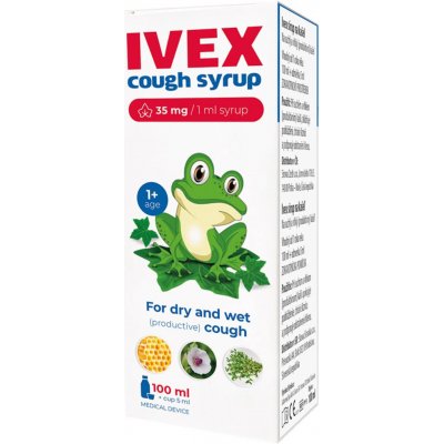 IVEX sirup na kašel 100 ml – Hledejceny.cz