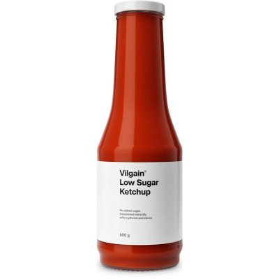 Vilgain Kečup s nízkým obsahem cukru jemný 500 g – Zboží Dáma