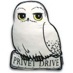 CurePink Polštář Harry Potter Hedwig 35x35x8 – Zboží Dáma