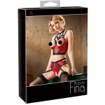 Shelf Bra Set with High-Waist Briefs Abierta Fina – Zboží Dáma